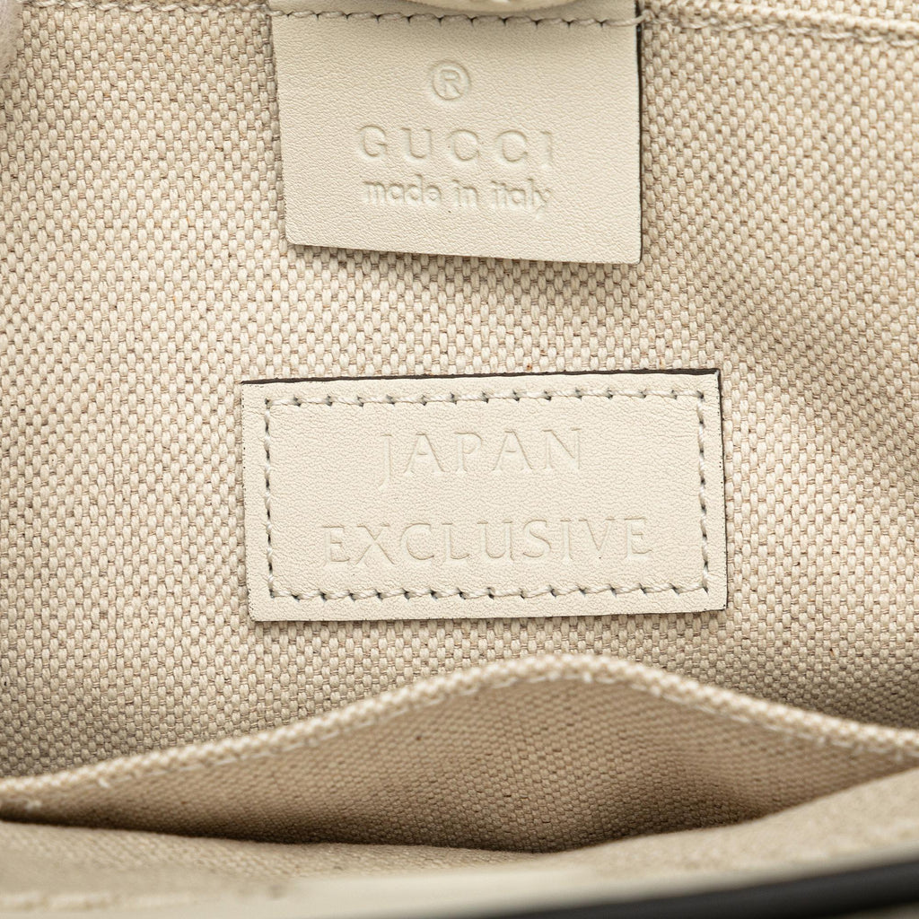 Gucci Leather GG Ribbon Satchel (SHG-nYfnJ2)