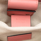 Gucci Leather GG Ribbon Satchel