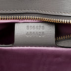 Gucci Leather GG Ring Medium Shoulder Bag - FINAL SALE (SHF-19440)