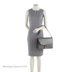 Gucci Leather GG Ring Medium Shoulder Bag - FINAL SALE (SHF-19440)
