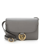 Gucci Leather GG Ring Small Shoulder Bag (SHF-13359)