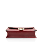 Gucci Leather GG Ring Shoulder Bag