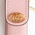 Gucci Leather GG Single Porte-Rouges Keychain (SHF-klWzVz)