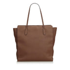 Gucci Leather GG Tote (SHF-12170)