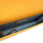 Gucci Leather Garden Mystic Cat Wallet On Chain (SHG-dyQiiF)