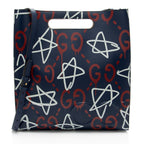 Gucci Leather Ghost Medium Tote