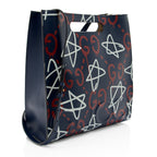 Gucci Leather Ghost Medium Tote