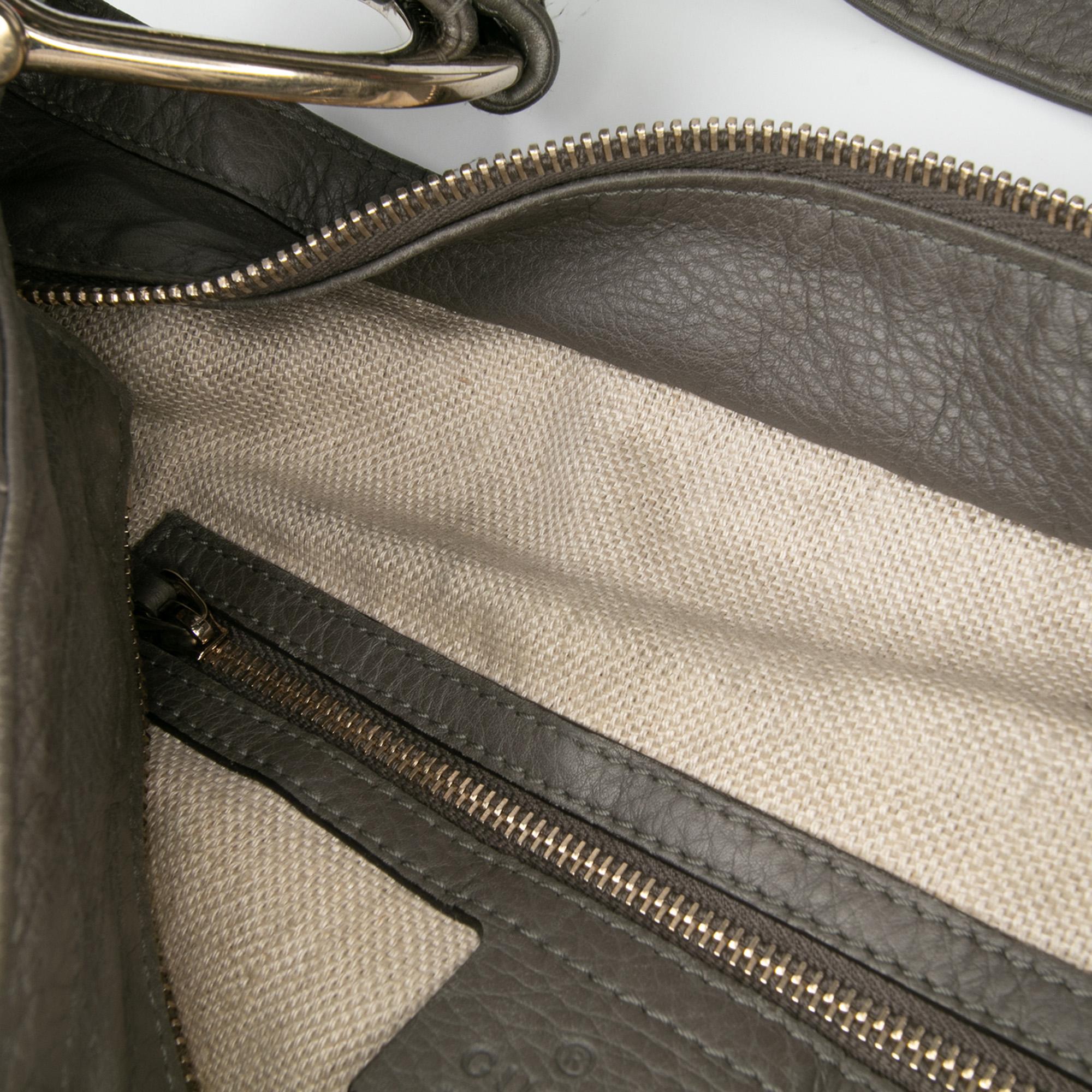 Gucci Leather Greenwich Hobo