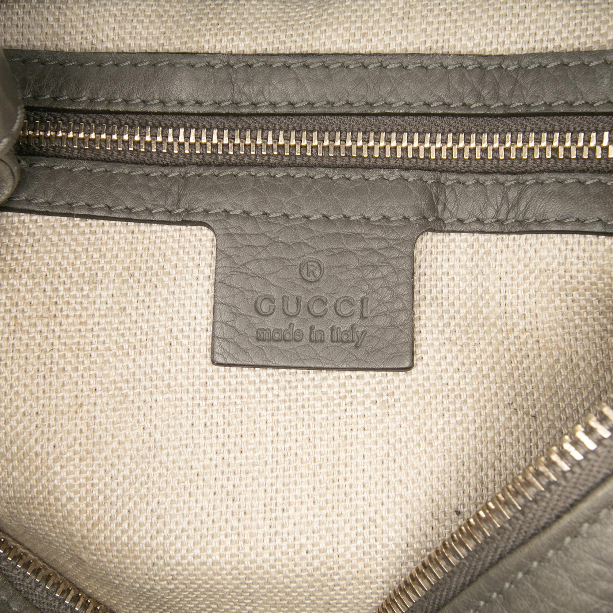 Gucci Leather Greenwich Hobo