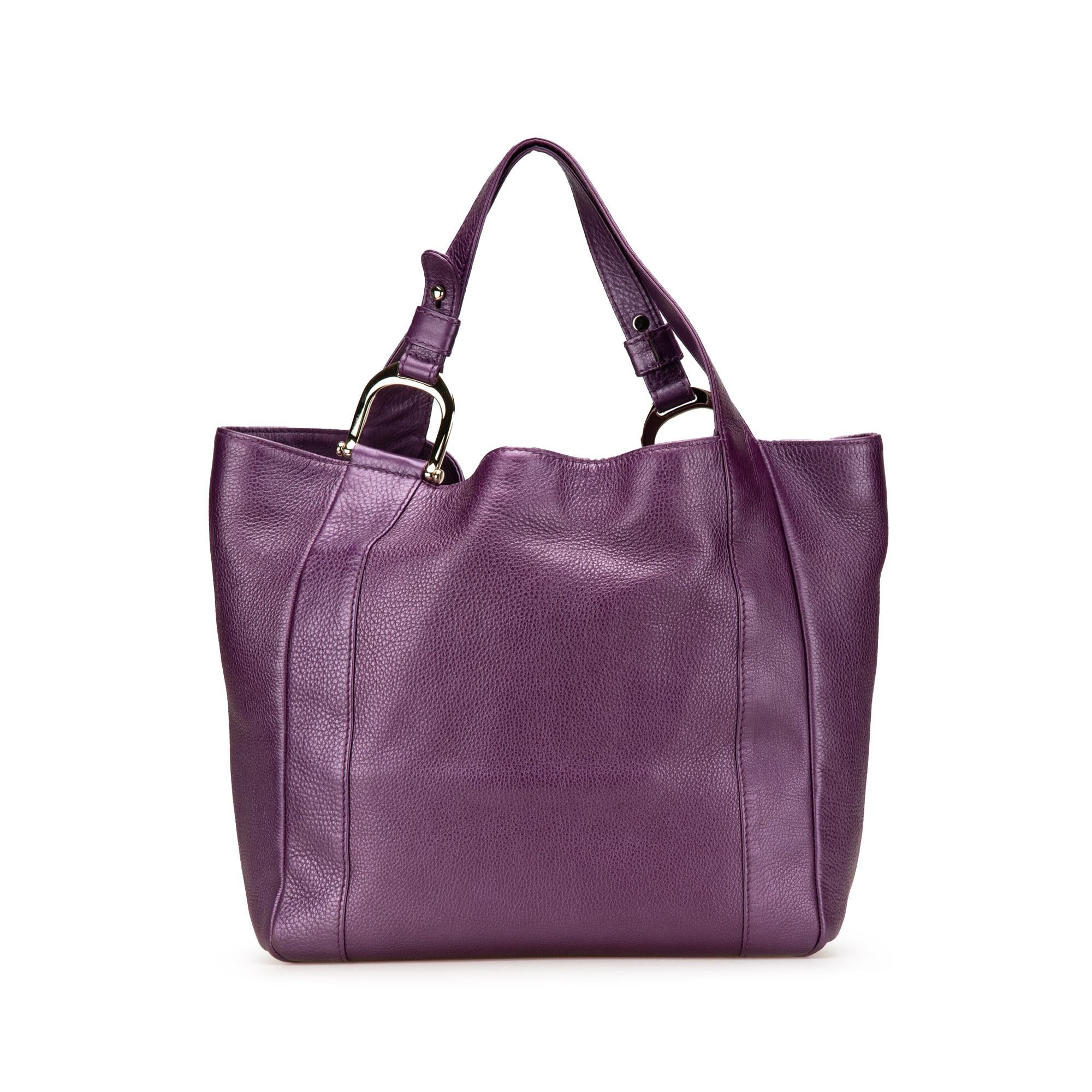 Gucci Leather Greenwich Tote