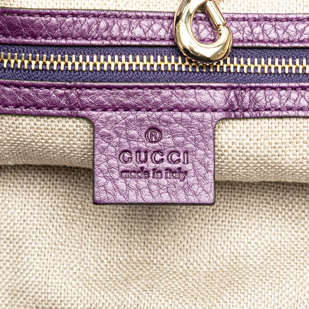 Gucci Leather Greenwich Tote