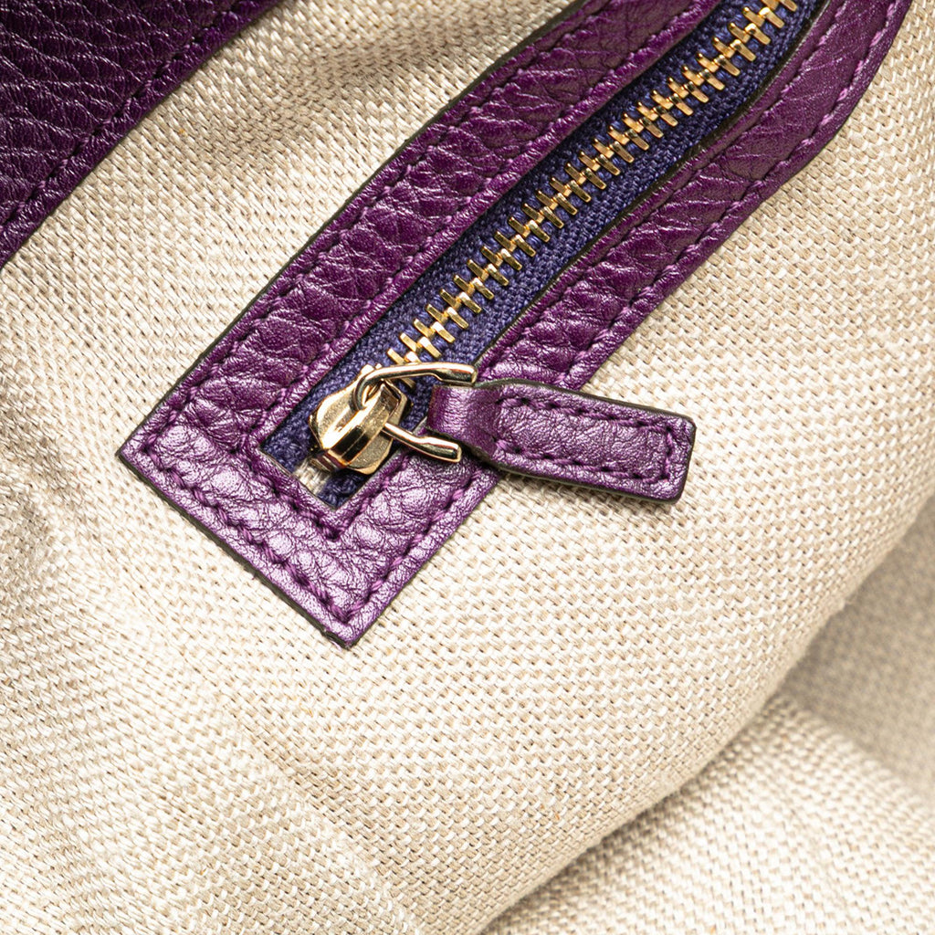 Gucci Leather Greenwich Tote