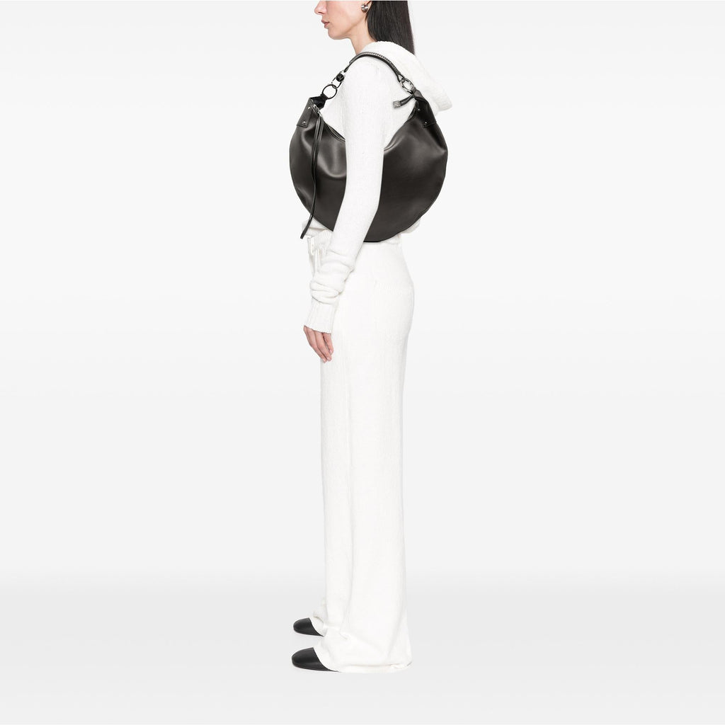 Gucci Leather Half Moon Hobo