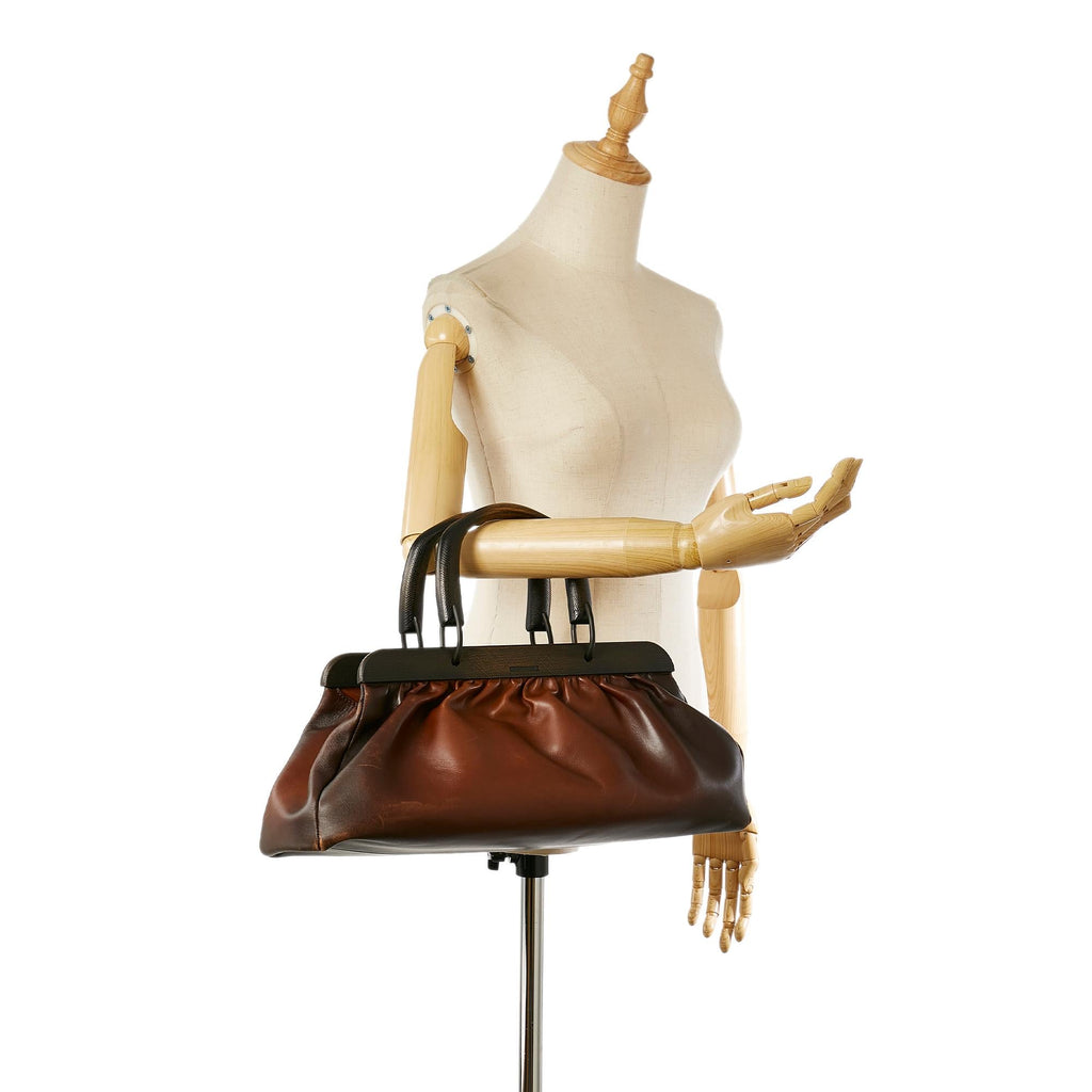 Gucci Leather Handbag (SHG-23155)
