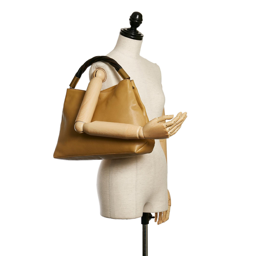 Gucci Leather Handbag (SHG-31046)