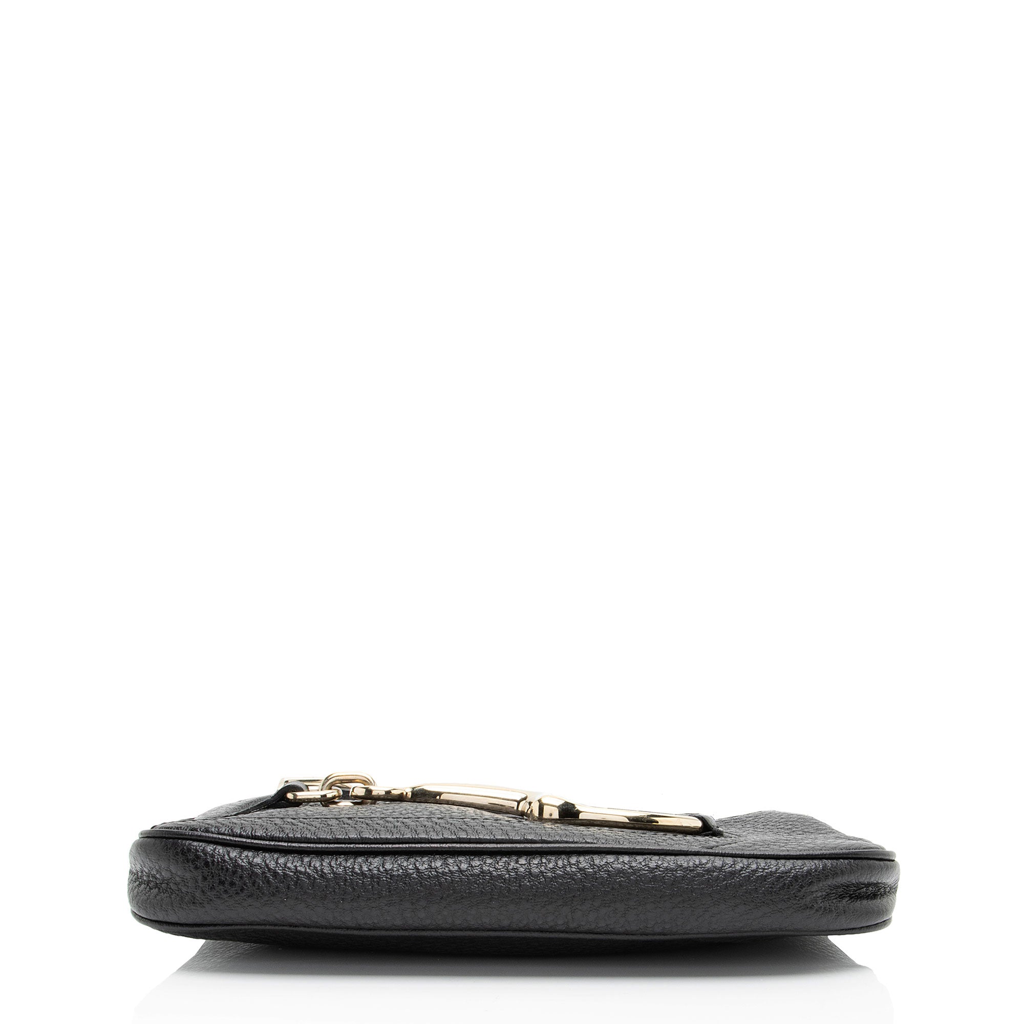 Gucci Leather Horsebit Hasler Mini Pochette
