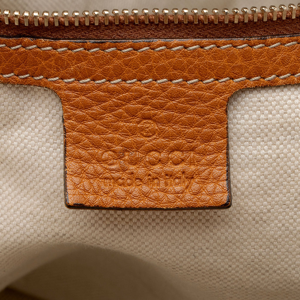 Gucci Leather Web Heritage Messenger Bag (SHF-8X47Lj)