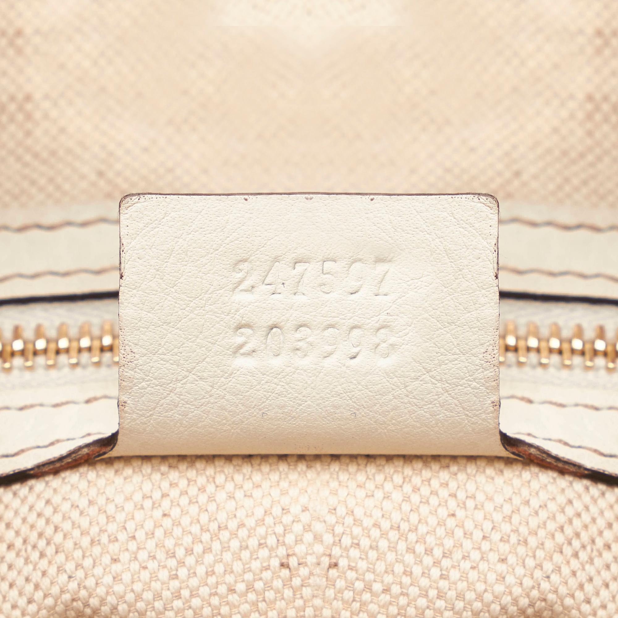 Gucci Leather Heritage Shoulder Bag (SHG-33271)