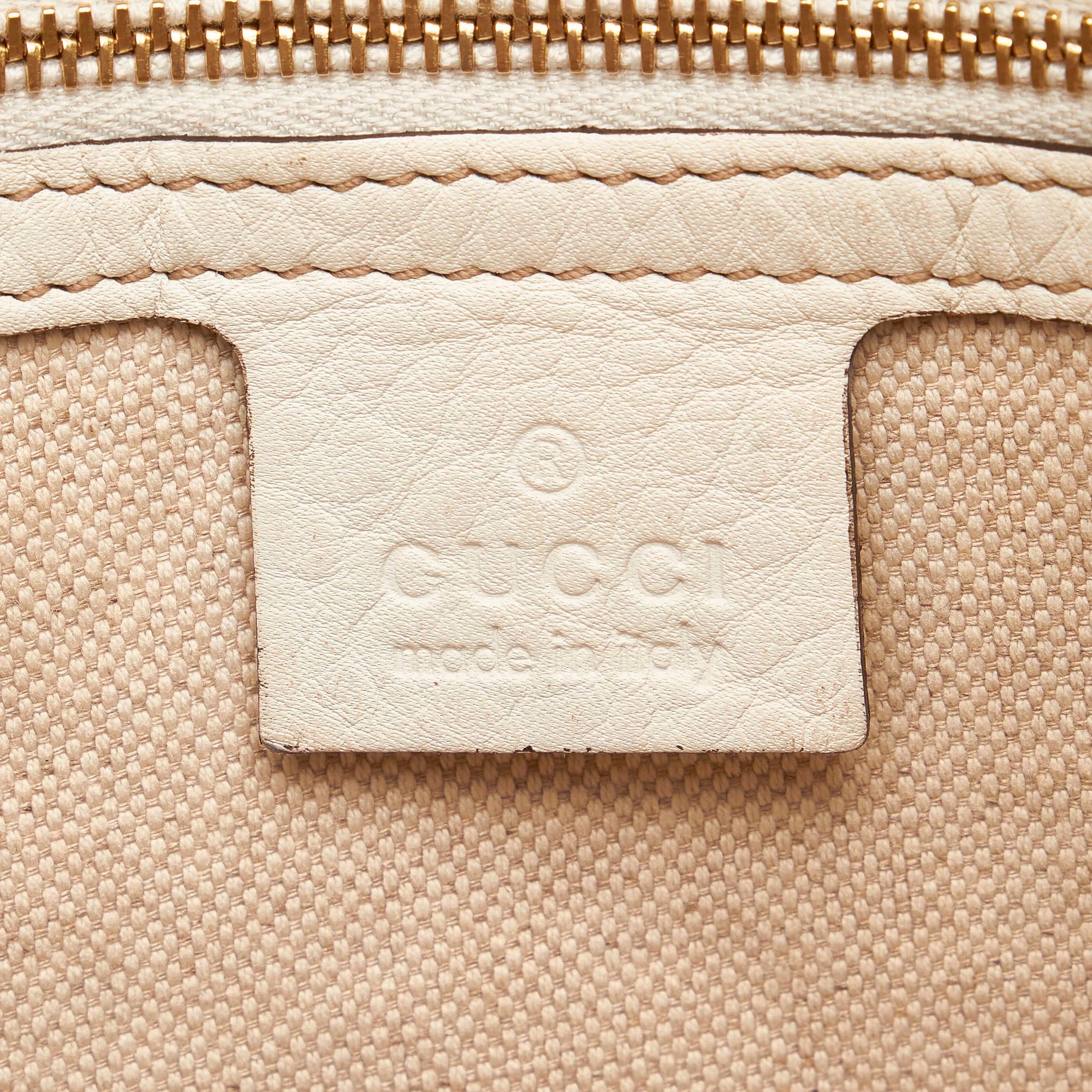 Gucci Leather Heritage Shoulder Bag (SHG-33271)