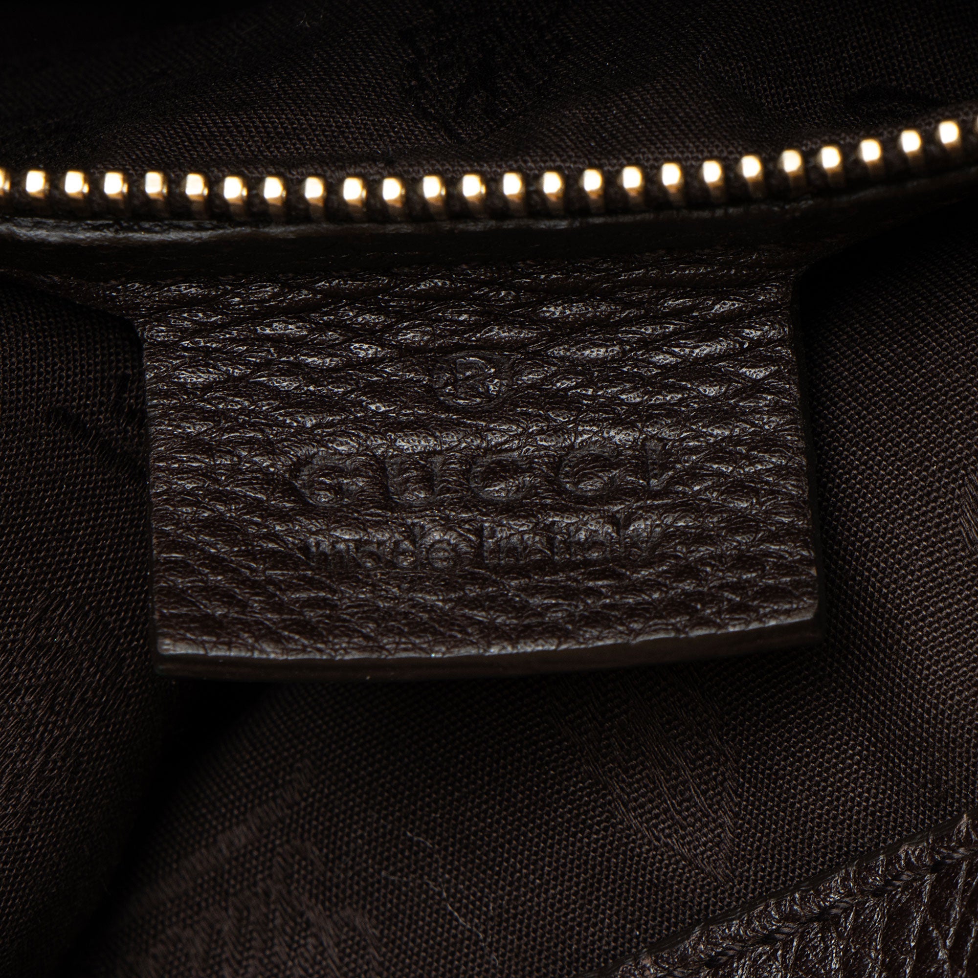 Gucci Leather Heritage Web Buckle Medium Satchel