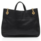 Gucci Leather Horsebit 1955 Chain Large Tote (SHF-LnlXOo)