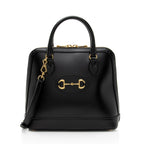 Gucci Leather Horsebit 1955 Medium Satchel