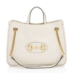 Gucci Leather Horsebit 1955 Medium Tote (SHF-BigRbj)