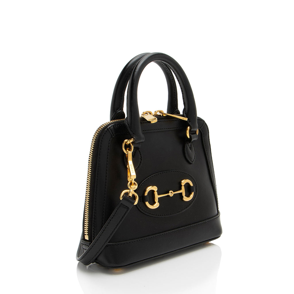 Gucci Leather Horsebit 1955 Mini Satchel