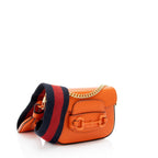 Gucci Leather Horsebit 1955 Super Mini Shoulder Bag
