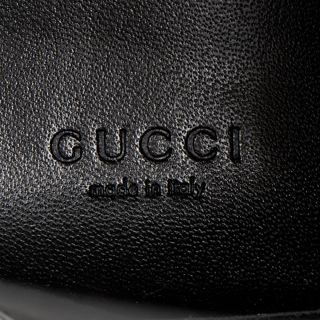 Gucci Leather Horsebit Chain Ankle Boots - Size 7 / 37