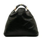 Gucci Leather Horsebit Hobo (SHG-RQo3jb)