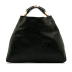 Gucci Leather Horsebit Hobo (SHG-RQo3jb)