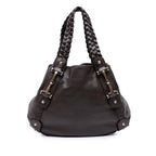 Gucci Leather Horsebit Pelham Shoulder Bag
