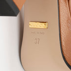 Gucci Leather Horsebit Platform Sandals - Size 7 / 37 (SHF-kafH0y)
