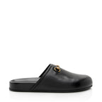 Gucci Leather Horsebit River Slippers - Size 9 / 39 (SHF-G1gkwt)