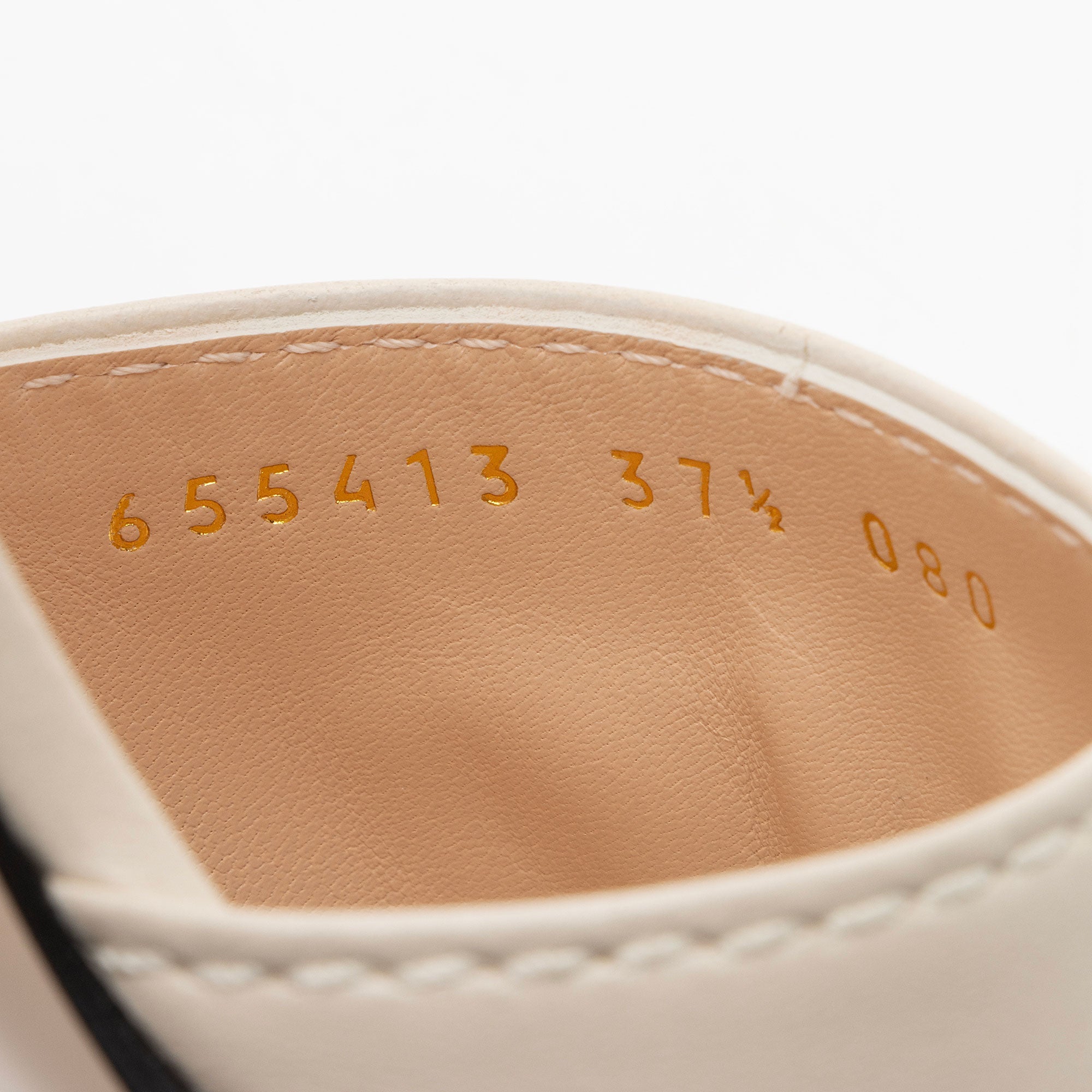 Gucci Leather Horsebit 25mm Sandals - Size 7.5 / 37.5 (SHF-u8CxO8)