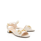 Gucci Leather Horsebit 25mm Sandals - Size 7.5 / 37.5 (SHF-u8CxO8)