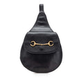 Gucci Leather Horsebit Sling Bag