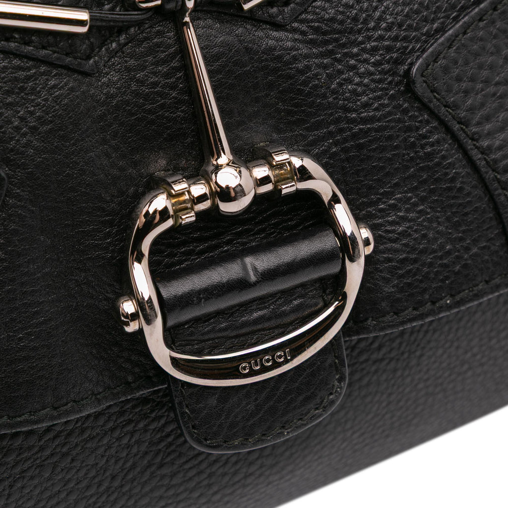 Gucci Leather Horsebit Techno Satchel