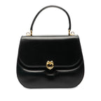 Gucci Leather Horsebit Top Handle Bag