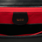 Gucci Leather Horsebit Top Handle Bag