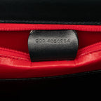 Gucci Leather Horsebit Top Handle Bag