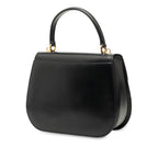 Gucci Leather Horsebit Top Handle Bag
