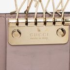Gucci Leather Interlocking G 6 Key Holder