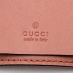 Gucci Leather Interlocking G 6 Key Holder