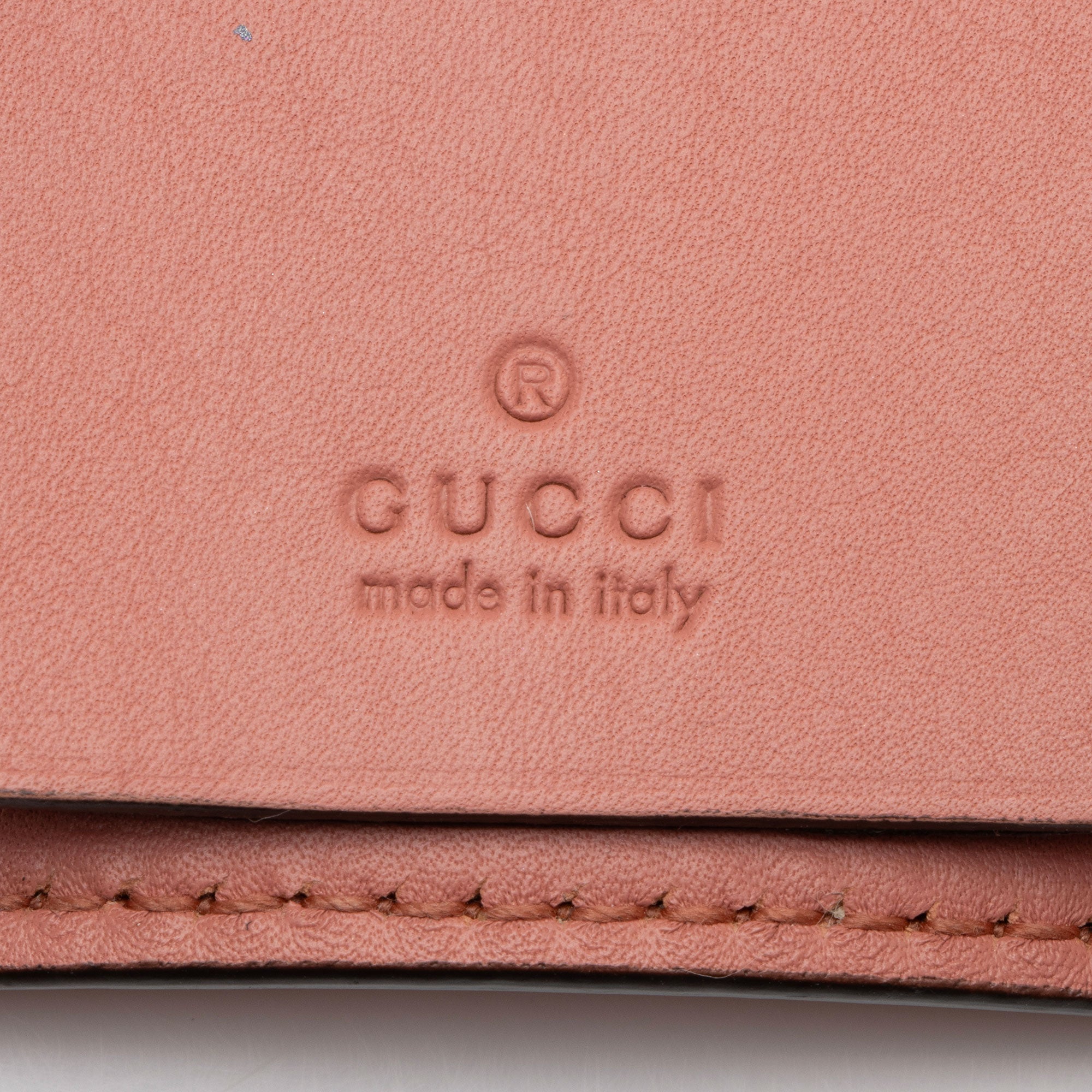 Gucci Leather Interlocking G 6 Key Holder