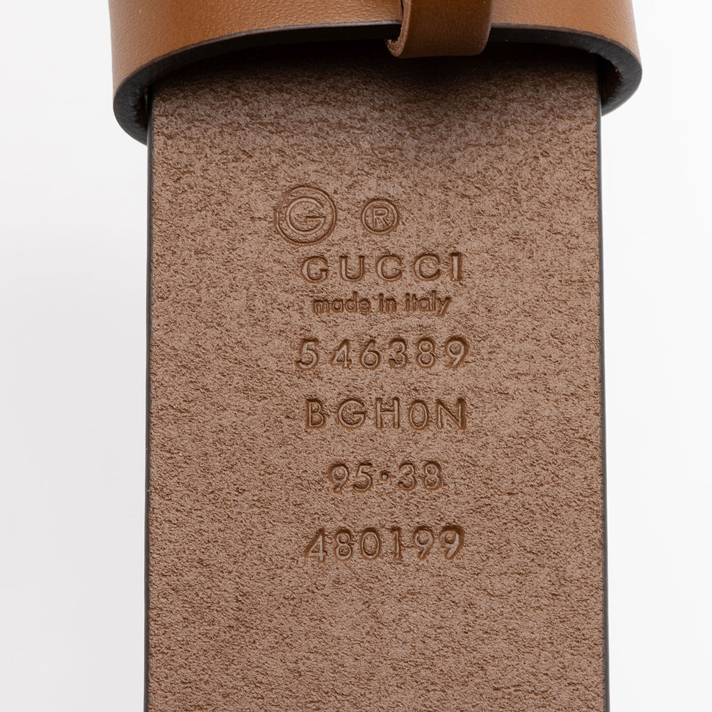 Gucci Leather Interlocking G Belt - Size 38 / 95