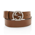 Gucci Leather Interlocking G Belt - Size 38 / 95