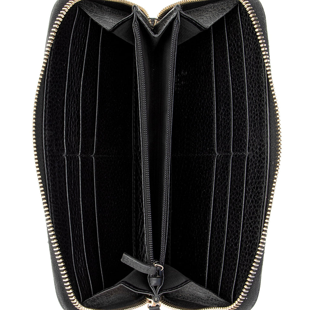 Gucci Leather Interlocking G Betty Zip Around Wallet (SHF-oH87eO)