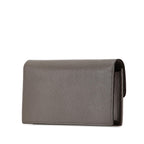 Gucci Leather Interlocking G Dollar Wallet on Chain (SHG-hAQbC2)